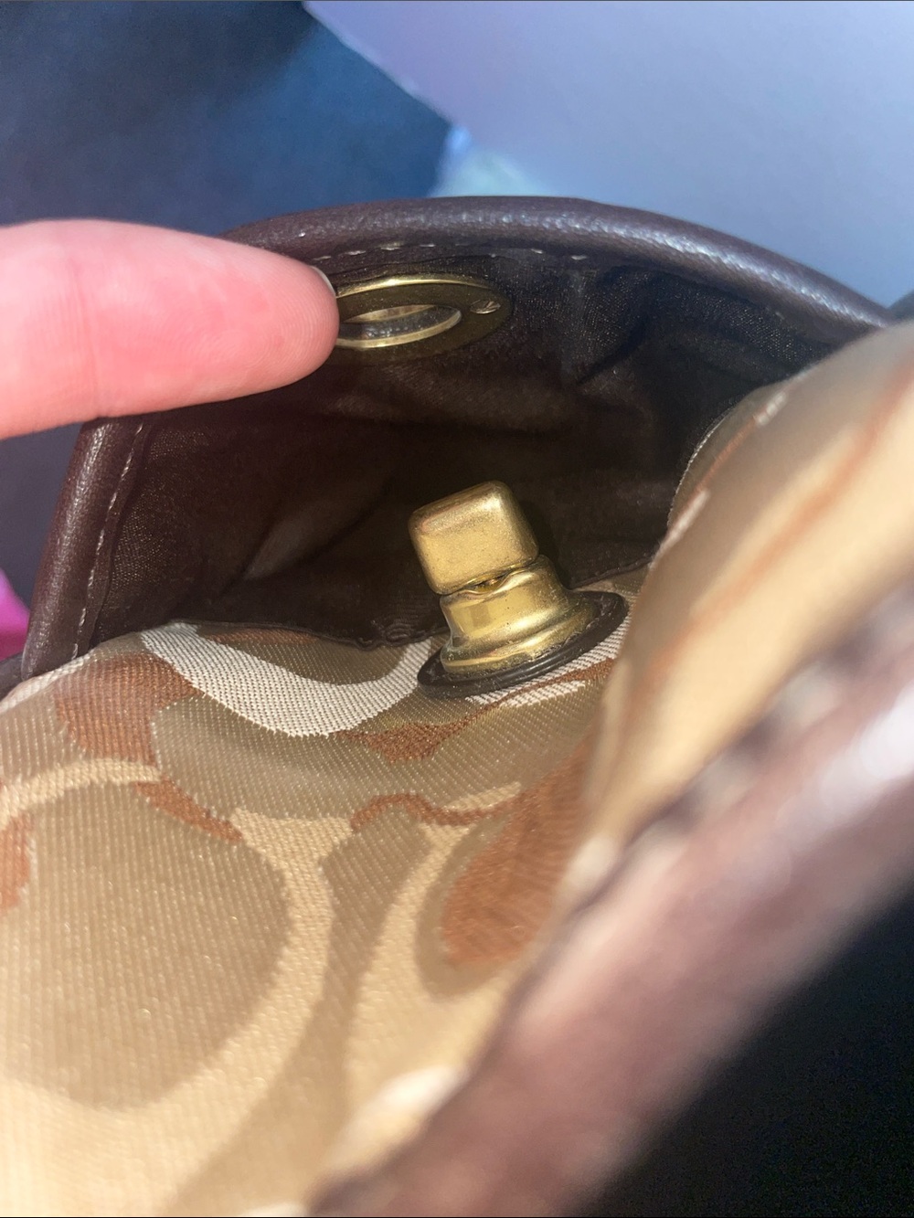 Coach ‘Hampton Holiday’ Patchwork Shoulder Tote - Picture 13 of 16